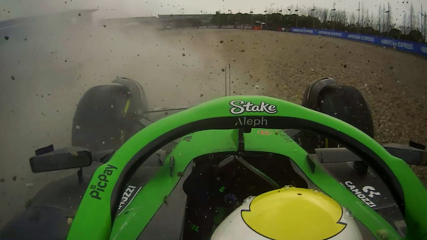 2025 Chinese Grand Prix: Best race start onboards